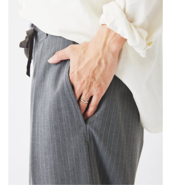 JOURNAL STANDARD relume「TRストライプ オーバーパンツ」|スラックス|
