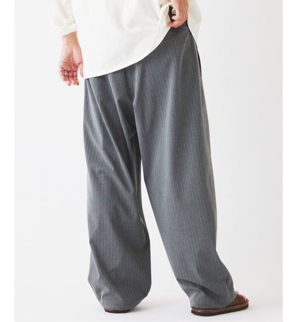 JOURNAL STANDARD relume「TRストライプ オーバーパンツ」|スラックス|