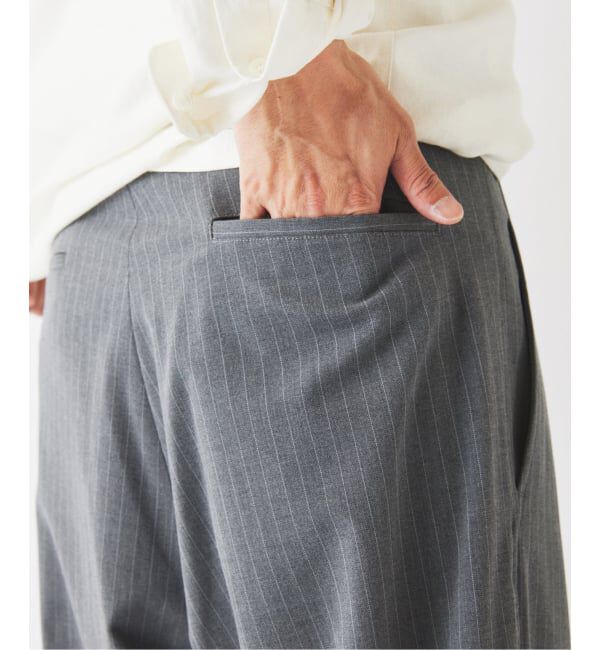 JOURNAL STANDARD relume「TRストライプ オーバーパンツ」|スラックス|