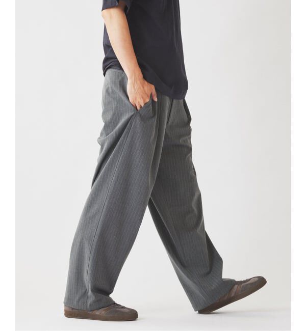 JOURNAL STANDARD relume「TRストライプ オーバーパンツ」|スラックス|
