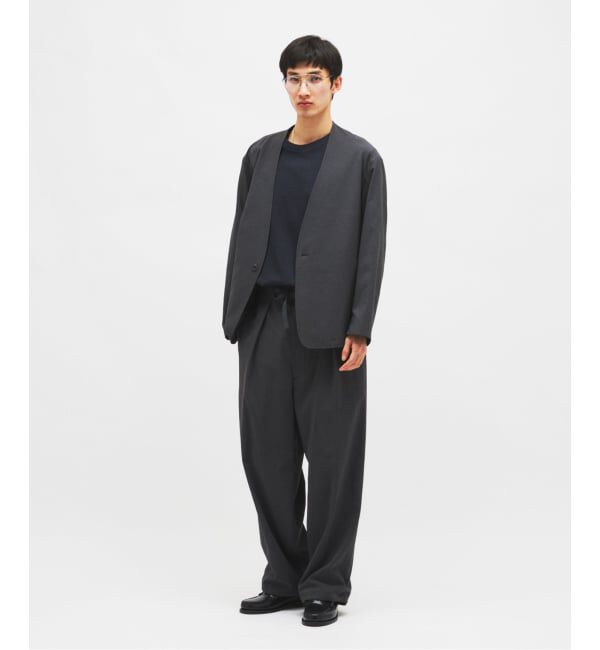 JOURNAL STANDARD「EVALET / エバレット ST ノーカラー ジャケット "セットアップ着用可能"」|その他|