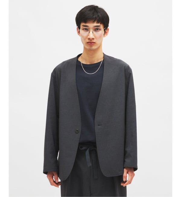 JOURNAL STANDARD「EVALET / エバレット ST ノーカラー ジャケット "セットアップ着用可能"」|その他|
