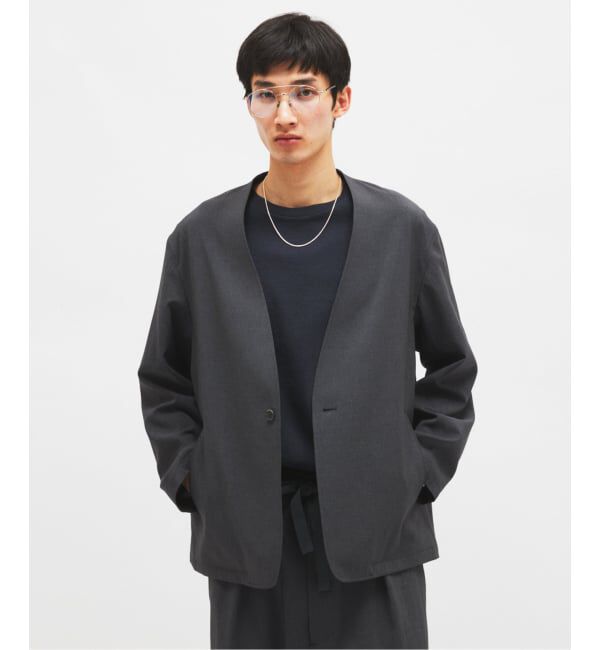 JOURNAL STANDARD「EVALET / エバレット ST ノーカラー ジャケット "セットアップ着用可能"」|その他|