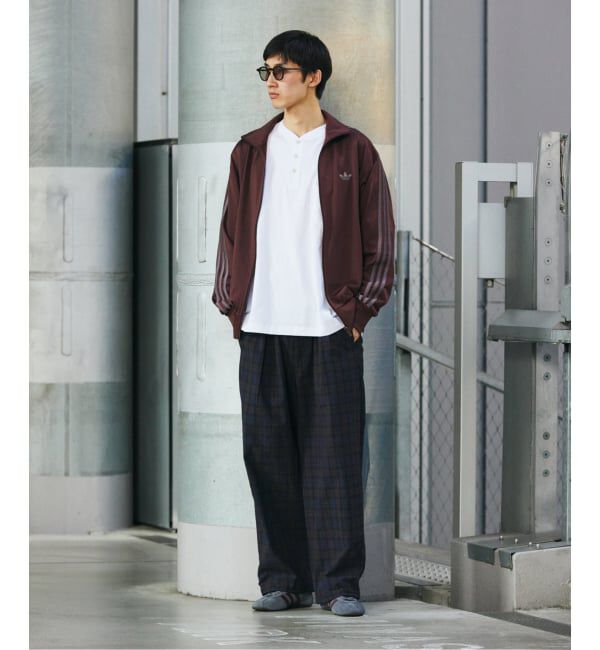 JOURNAL STANDARD「T/C サッカー オーバー パンツ」|スラックス|