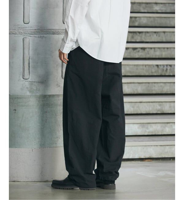 JOURNAL STANDARD「T/C サッカー オーバー パンツ」|スラックス|