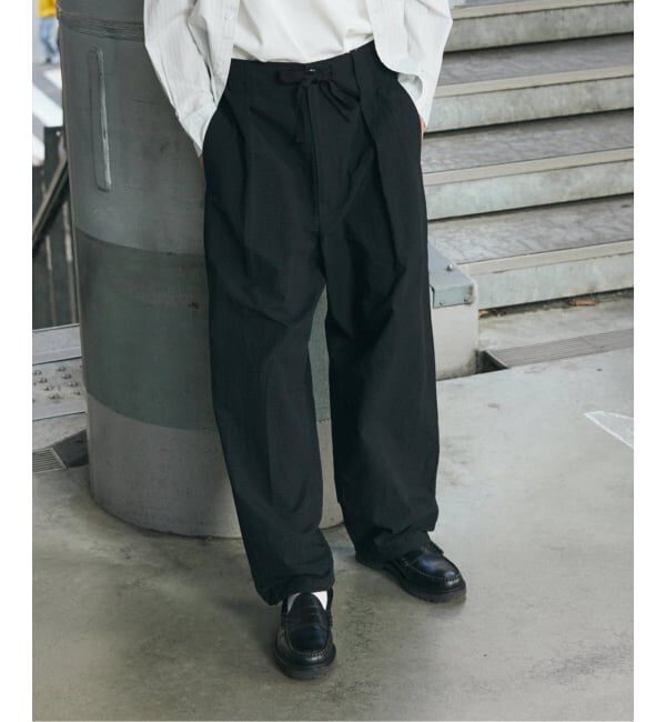 JOURNAL STANDARD「T/C サッカー オーバー パンツ」|スラックス|