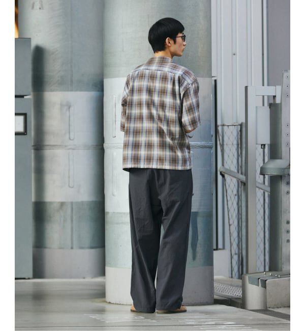 JOURNAL STANDARD「T/C サッカー オーバー パンツ」|スラックス|