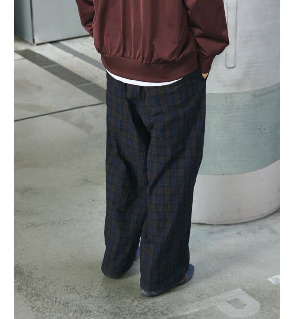 JOURNAL STANDARD「T/C サッカー オーバー パンツ」|スラックス|