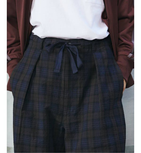 JOURNAL STANDARD「T/C サッカー オーバー パンツ」|スラックス|