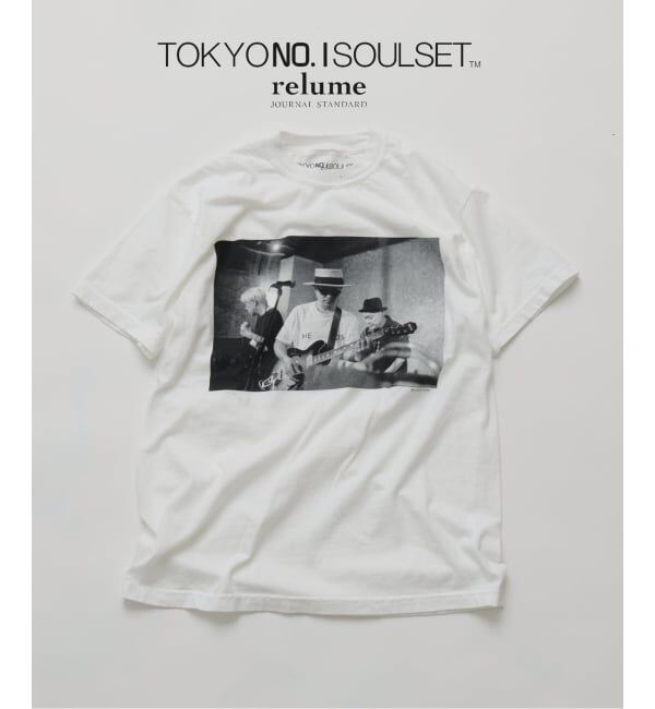 JOURNAL STANDARD relume「【TOKYO No.1 SOUL SET &times; relume】別注 セッションフォト Tシャツ」|Tシャツ・カットソー|ホワイト A