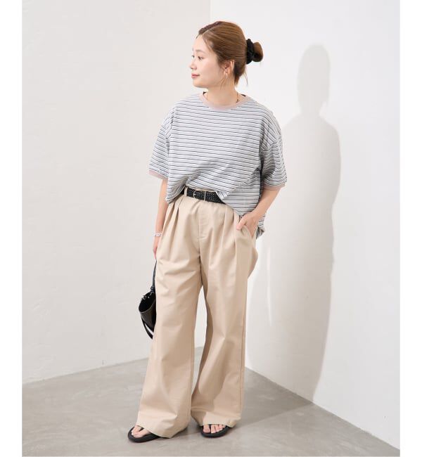 JOURNAL STANDARD「【STAR＆STRIPE/スターアンドストライプ】オーバーFIT リンガーT」|Tシャツ・カットソー|