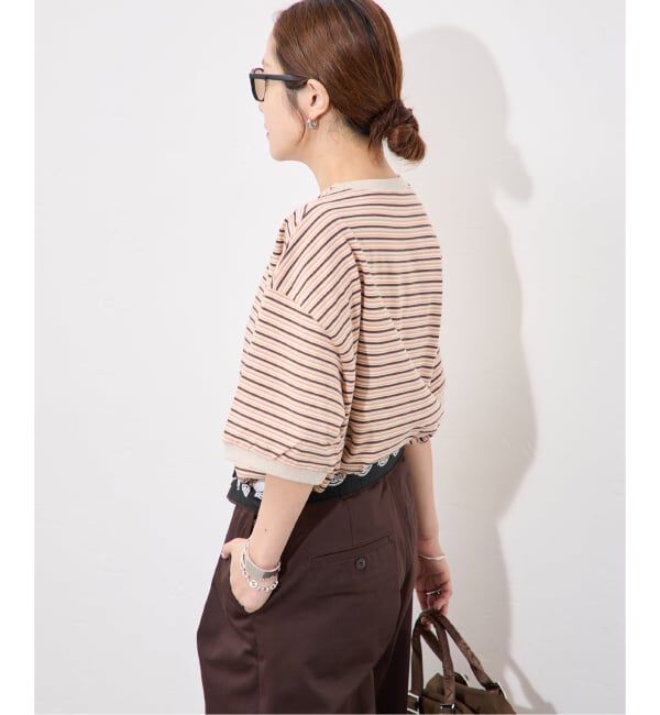 JOURNAL STANDARD「【STAR＆STRIPE/スターアンドストライプ】オーバーFIT リンガーT」|Tシャツ・カットソー|