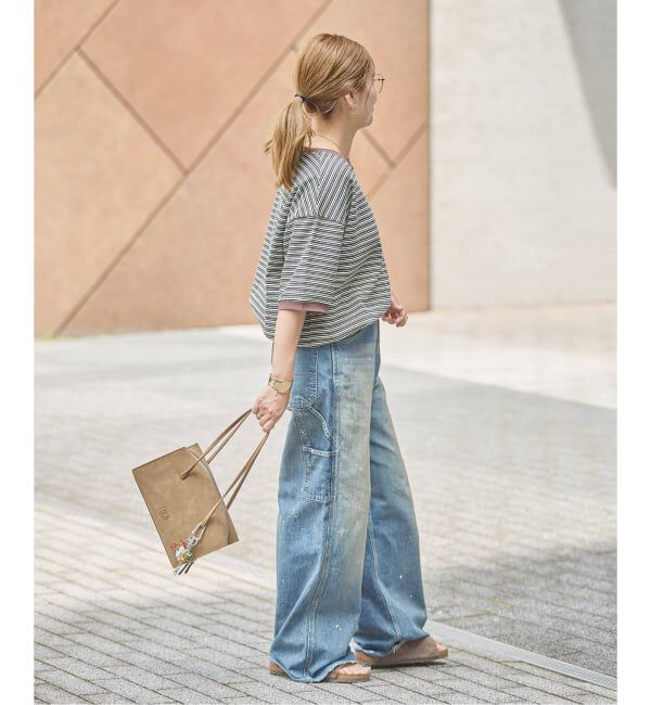 JOURNAL STANDARD「【STAR＆STRIPE/スターアンドストライプ】オーバーFIT リンガーT」|Tシャツ・カットソー|