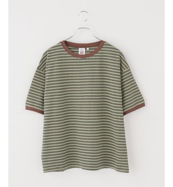 JOURNAL STANDARD「【STAR＆STRIPE/スターアンドストライプ】オーバーFIT リンガーT」|Tシャツ・カットソー|