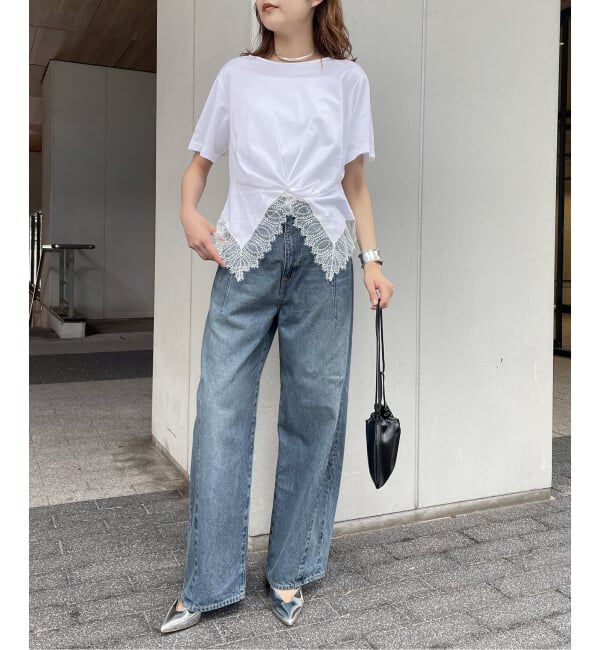 journal standard L'essage「《予約》12OZ ダーツデニムパンツ」|デニム|