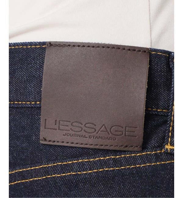 journal standard L'essage「《予約》12OZ ダーツデニムパンツ」|デニム|
