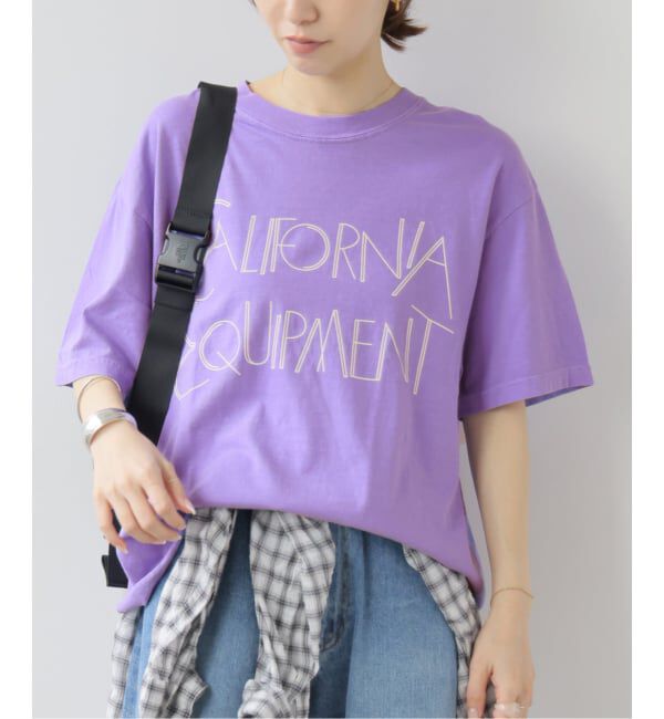 JOURNAL STANDARD relume「《追加2》別注【THE DAY ON THE BEACH】カットオフTシャツ」|Tシャツ・カットソー|パープル D