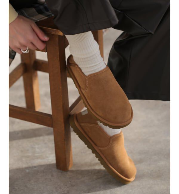 JOURNAL STANDARD relume「《追加予約》【UGG/アグ】M KENTON：ボアシューズ 3010 BLACK/CHESTNUT」|その他|