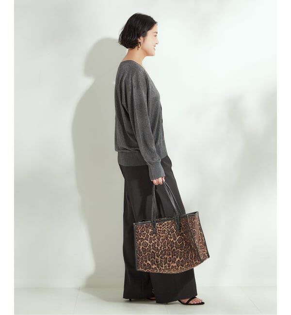 journal standard L'essage「ヴィスポリギャバパンツ（グレーA・ネイビー）」|スラックス|