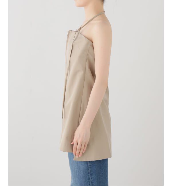 NOBLE「KAYLE/ケイル COTTON TWILL ZIPPED SHORT DRESS」|ワンピース|