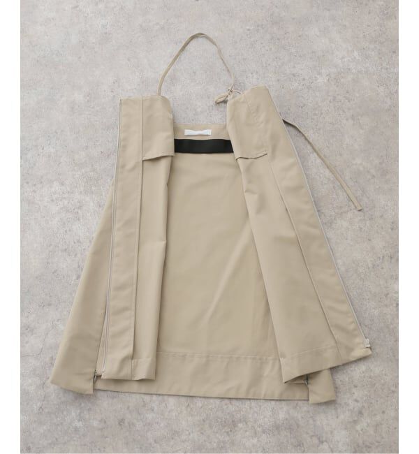 NOBLE「KAYLE/ケイル COTTON TWILL ZIPPED SHORT DRESS」|ワンピース|