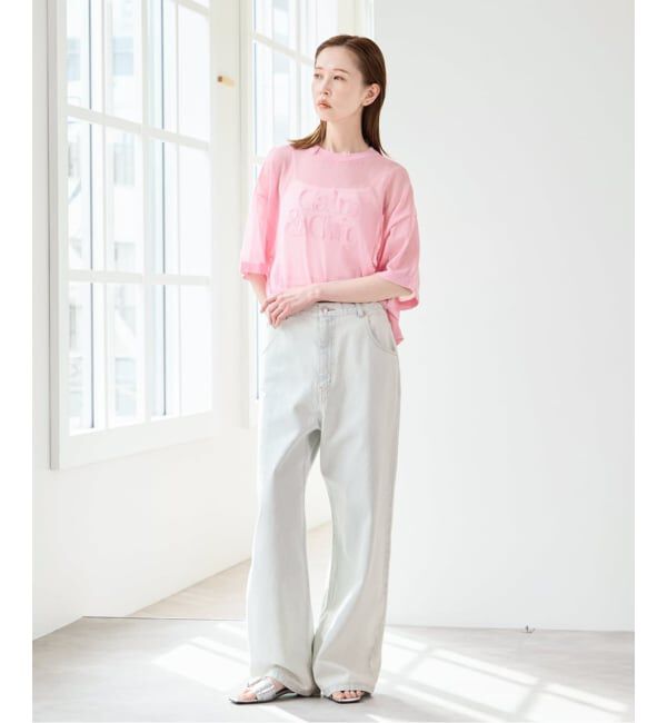 U by SPICK&SPAN「カラールーズデニム」|デニム|