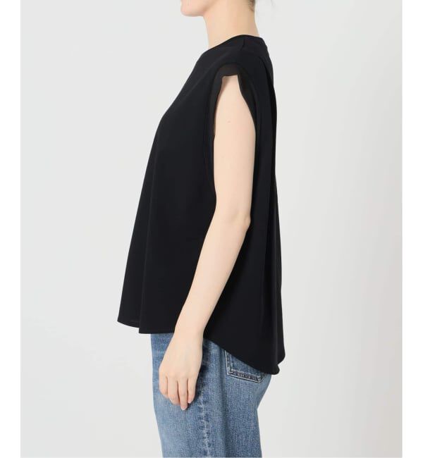 Spick and Span「《追加》オーガンジーコンビルーズプルオーバー」|Tシャツ・カットソー|