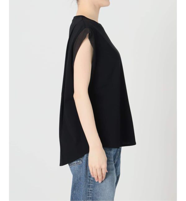 Spick and Span「《追加》オーガンジーコンビルーズプルオーバー」|Tシャツ・カットソー|