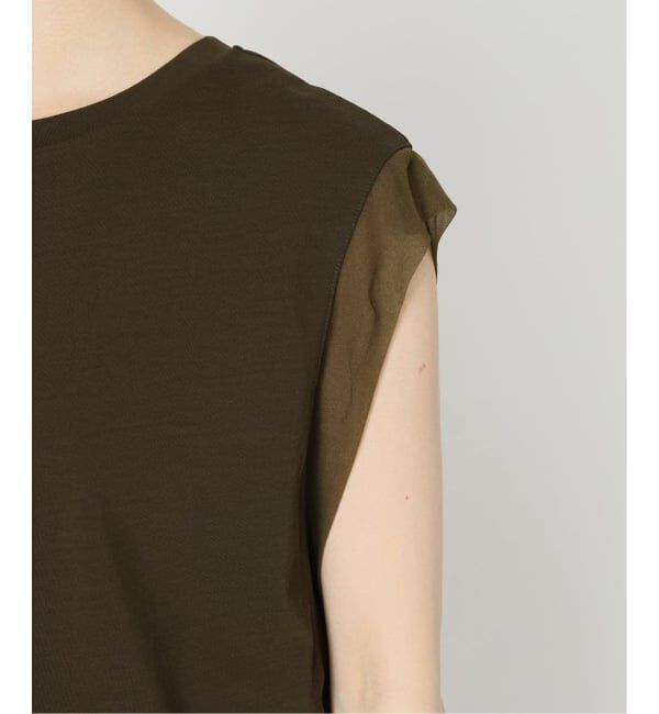 Spick and Span「《追加》オーガンジーコンビルーズプルオーバー」|Tシャツ・カットソー|