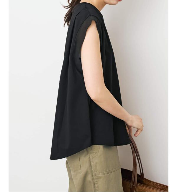 Spick and Span「《追加》オーガンジーコンビルーズプルオーバー」|Tシャツ・カットソー|
