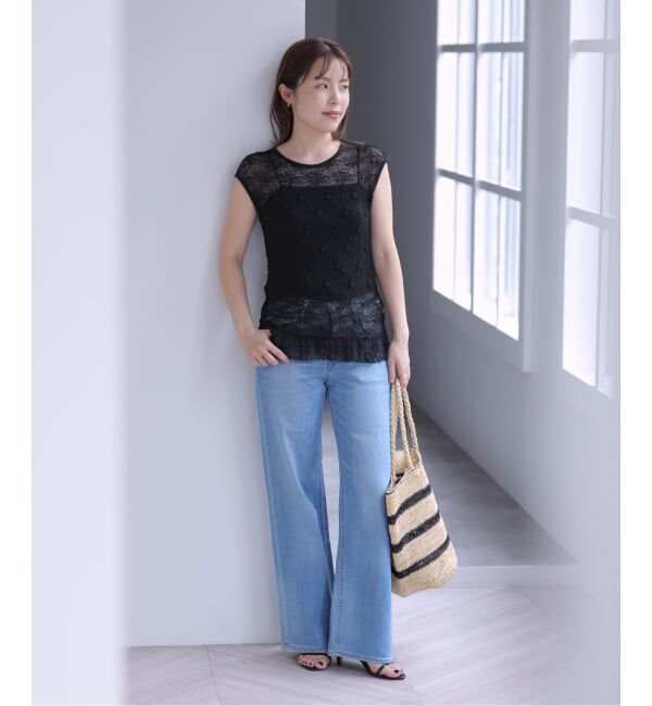  「MADE IN MADA /メイドインマダ 別注ALICE LACE バッグ」|かごバッグ|