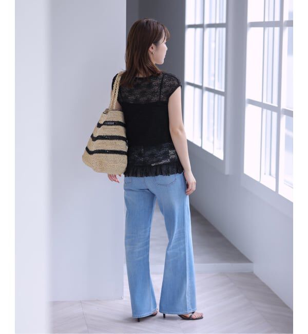  「MADE IN MADA /メイドインマダ 別注ALICE LACE バッグ」|かごバッグ|