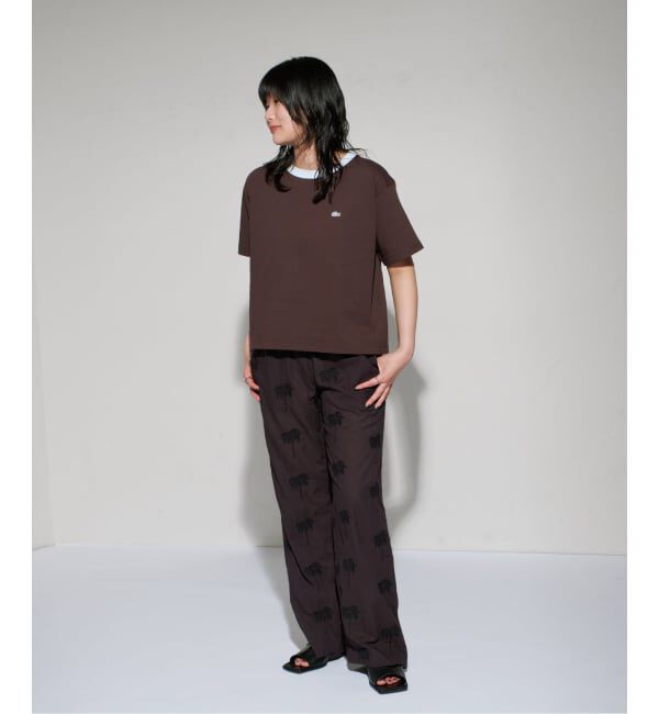 GRISE「《WEB+一部店舗限定》GRISEレザースクエアクロスシームミュールサンダル」|サンダル|