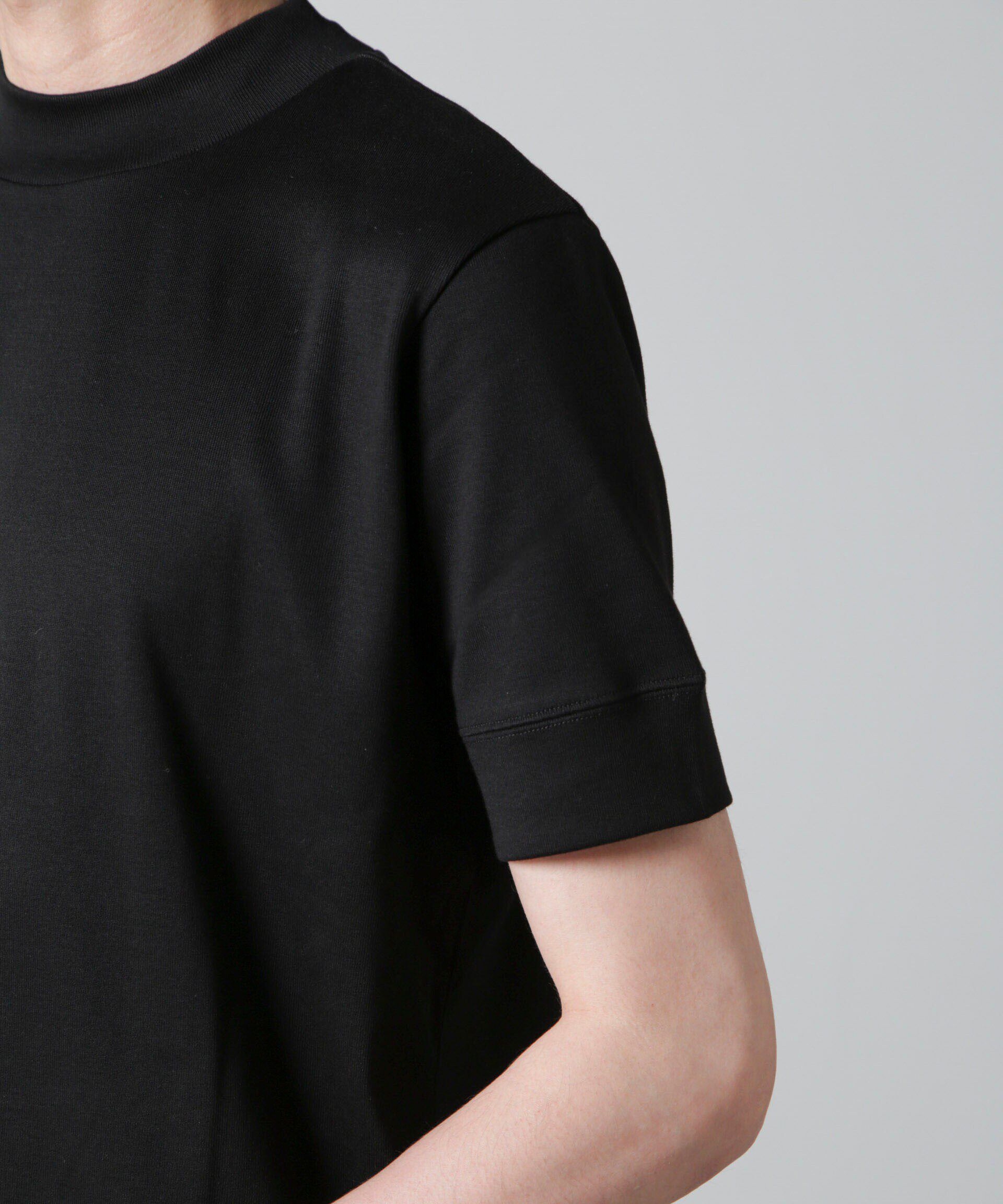 NANO universe「「FORMAL JERSEY」モックネックカットソー半袖」|Tシャツ・カットソー|