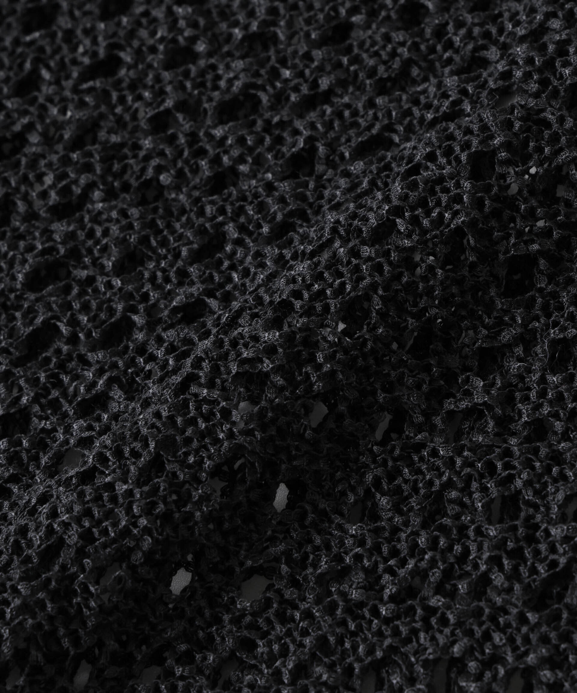 NANO universe「テープヤーンメッシュニットベスト」|ニット・セーター|