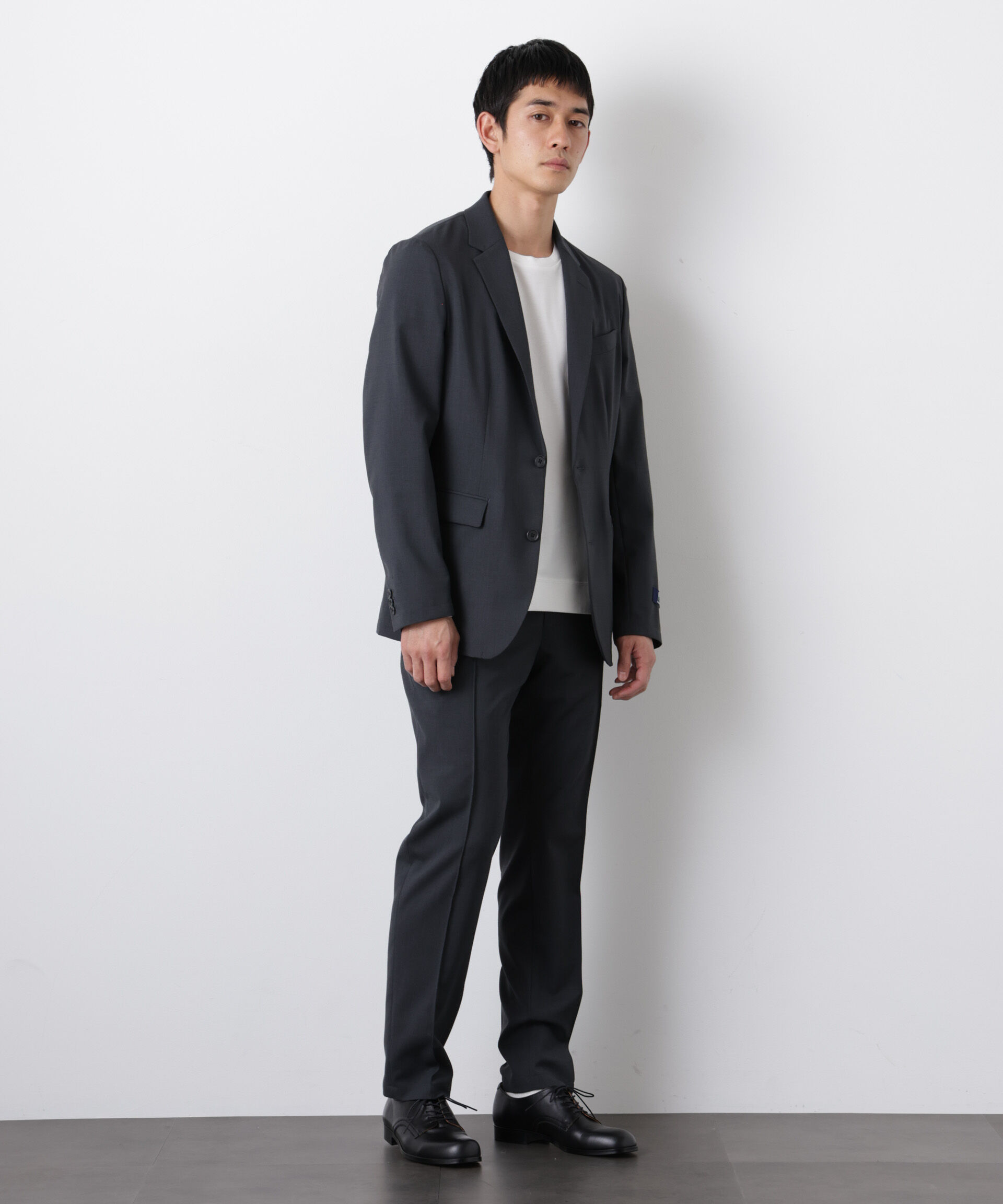 nano･universe「｢DamerinoSelect｣JAPANfabricウールストレッチパンツ（セットアップ可）」|スーツ|