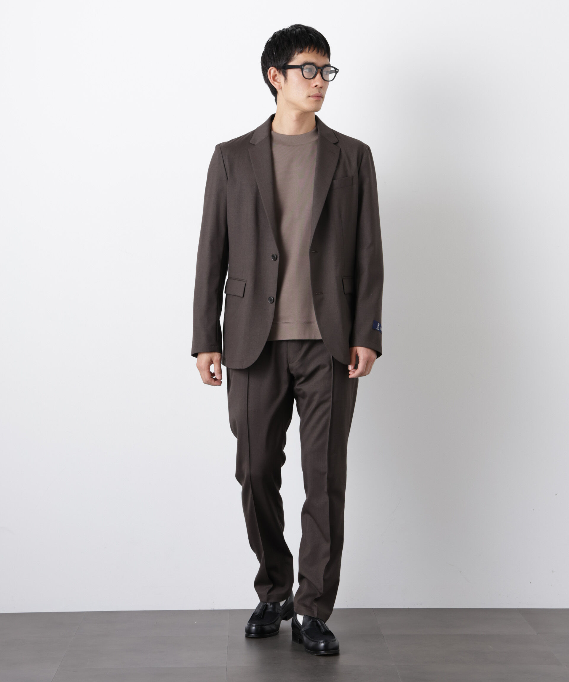 nano･universe「｢DamerinoSelect｣JAPANfabricウールストレッチパンツ（セットアップ可）」|スーツ|