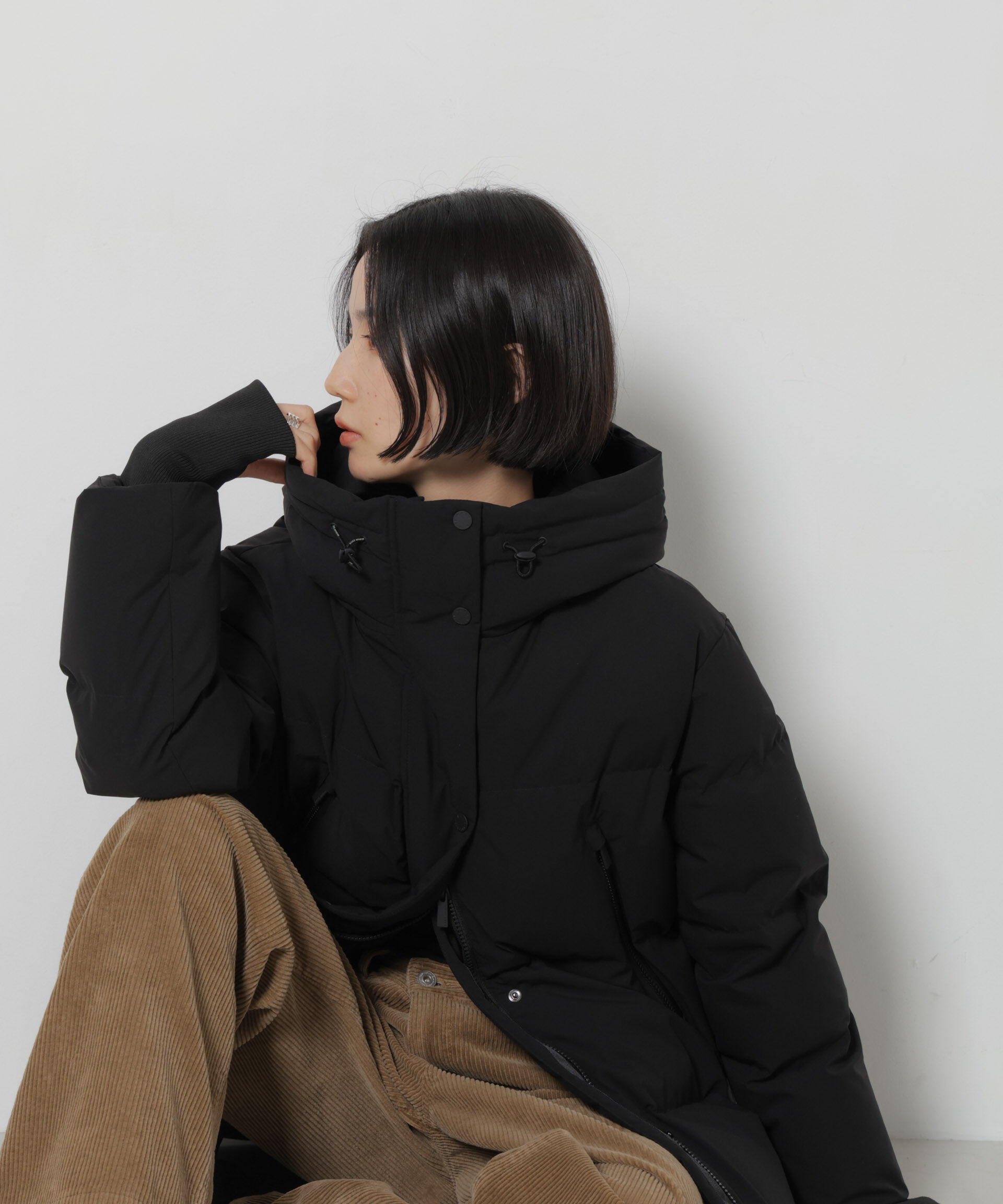 NANO universe「「西川ダウン(R)」ソロテックスAラインダウン」|ダウン|