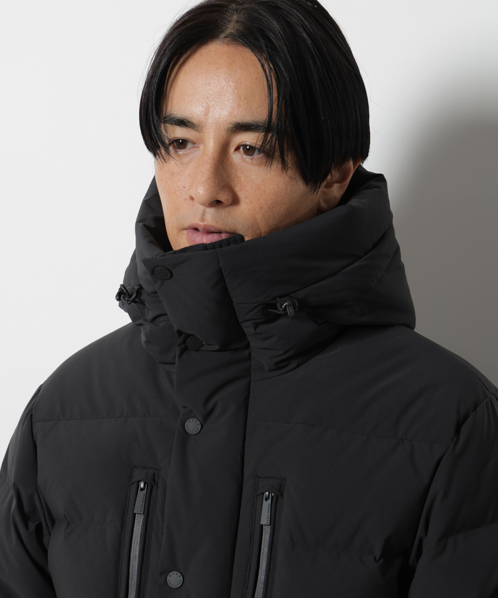 NANO universe「「西川ダウン(R)」SOLOTEXショートダウン」|ダウン|
