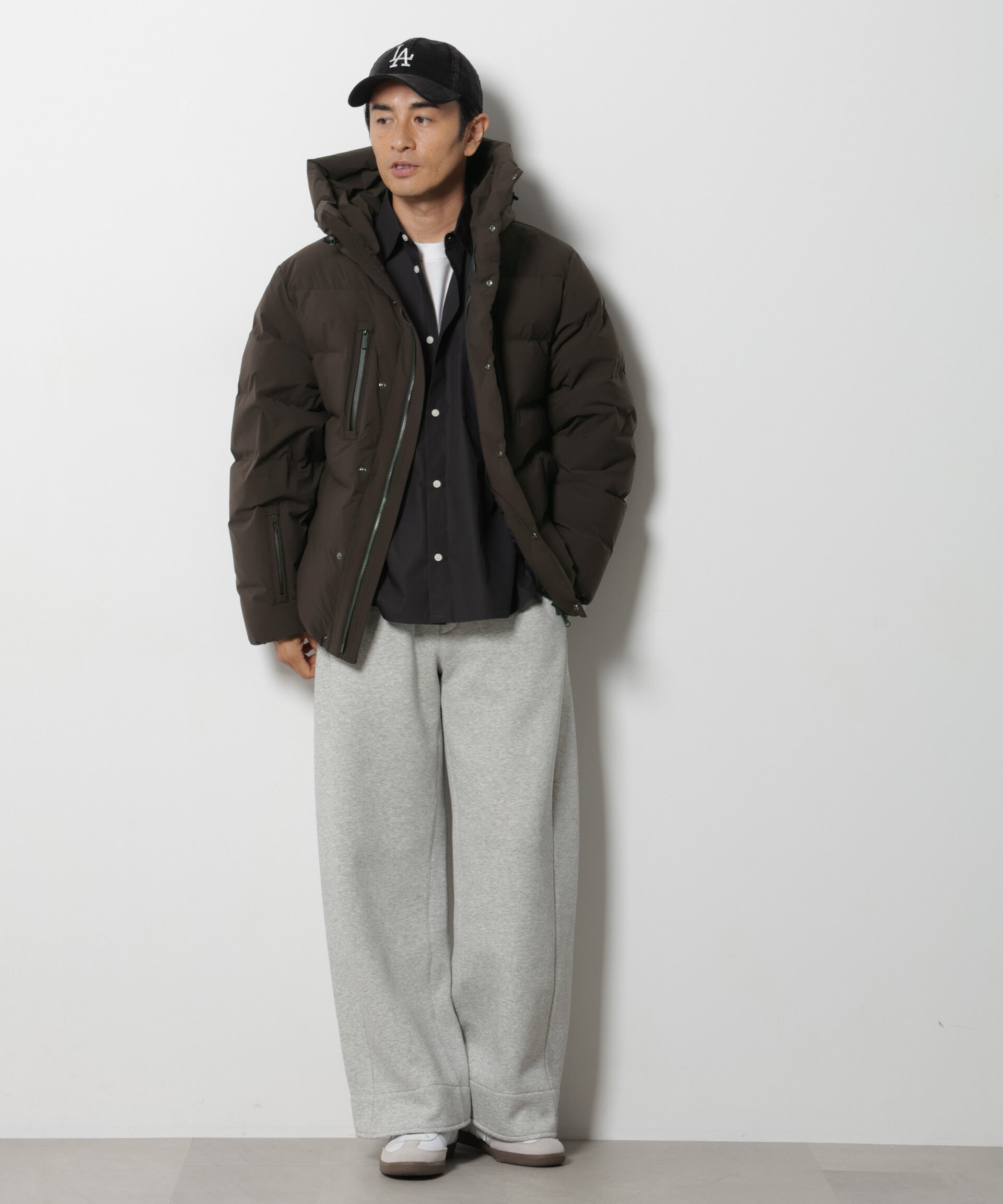 NANO universe「「西川ダウン(R)」SOLOTEXショートダウン」|ダウン|