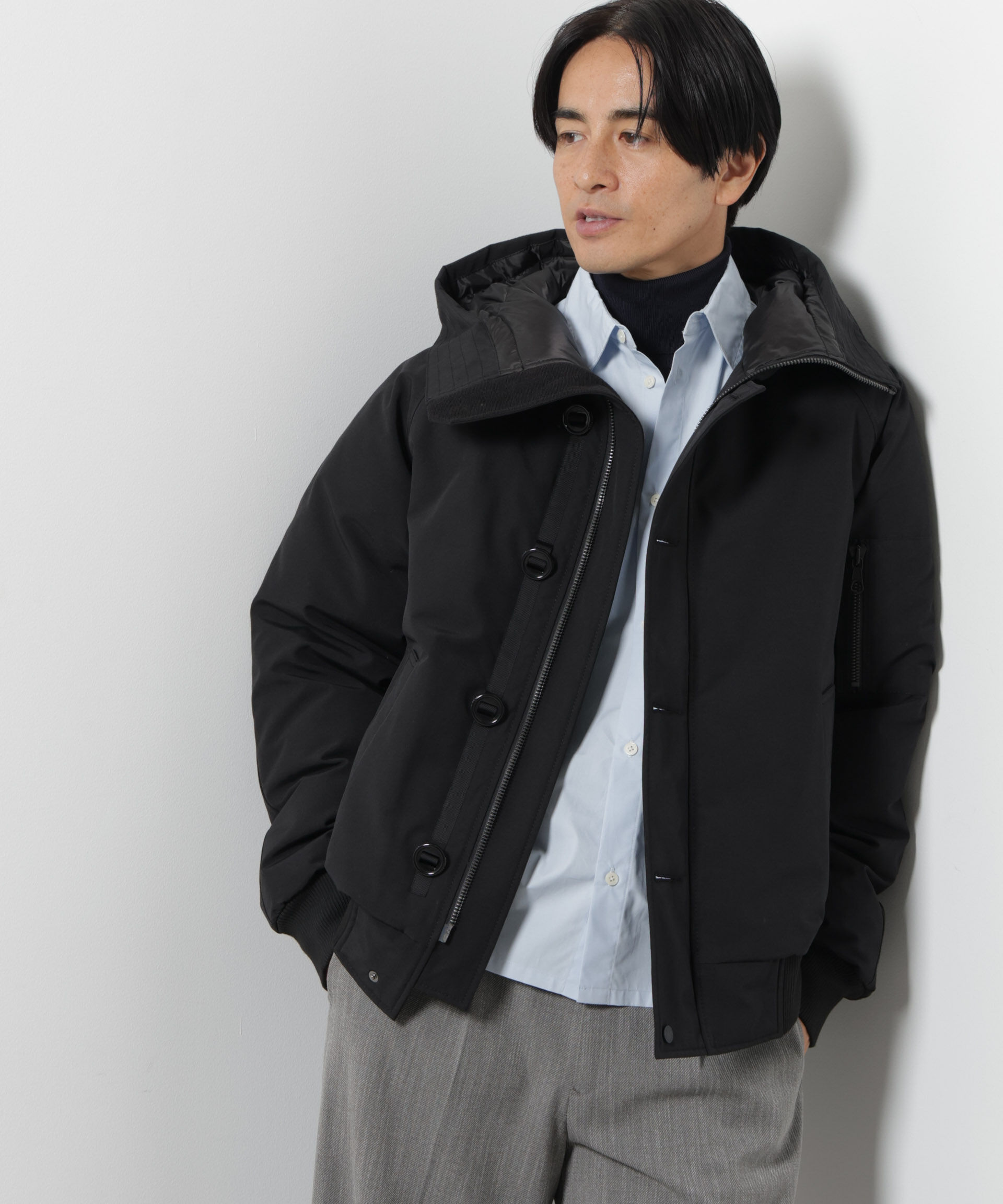 NANO universe「「西川ダウン(R)」アークティックショートダウン」|ダウン|