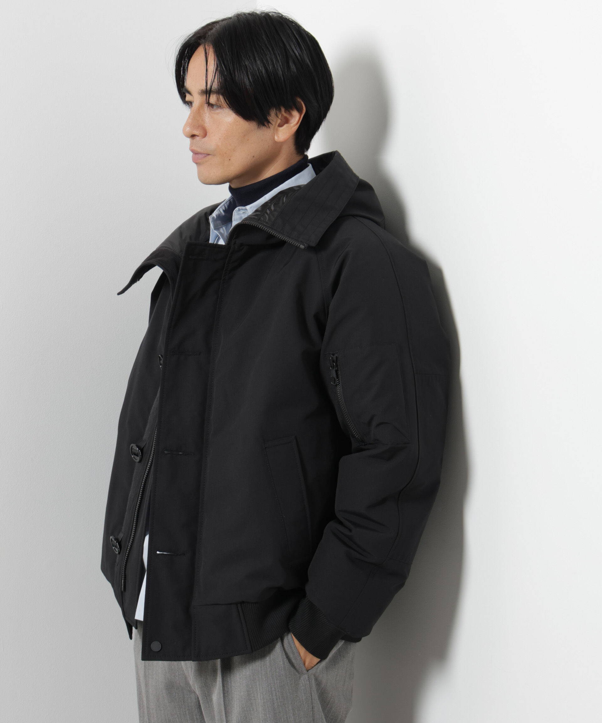 NANO universe「「西川ダウン(R)」アークティックショートダウン」|ダウン|