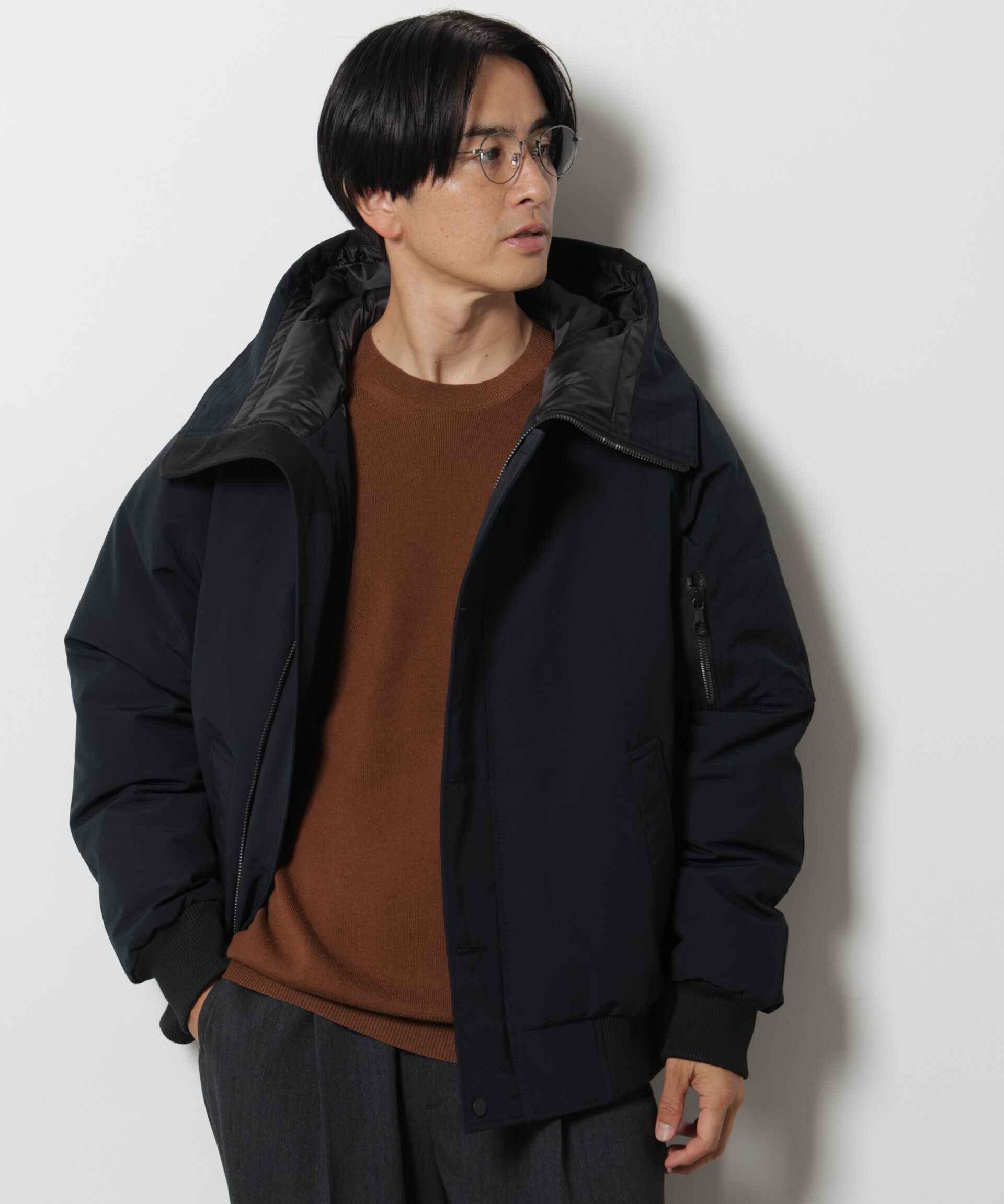 NANO universe「「西川ダウン(R)」アークティックショートダウン」|ダウン|