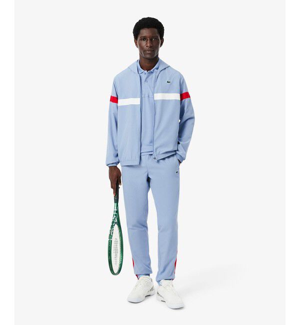LACOSTE「バックヨークプリント ウルトラドライ鹿の子地ポロシャツ」|ポロシャツ|