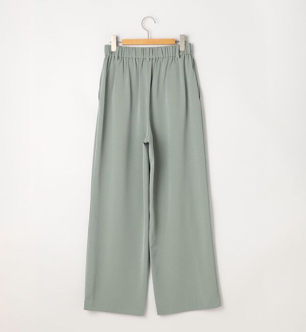 NOLLEY'S「ウォッシャブルシャンブレーツイルワイドパンツ」|その他|