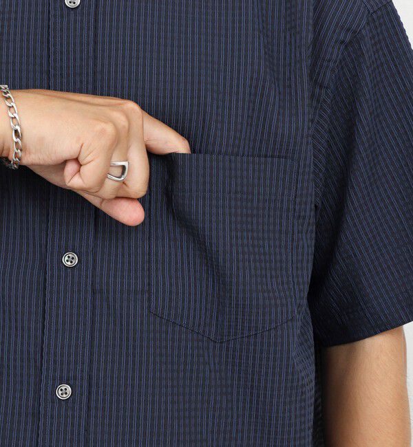 NOLLEY'S goodman「DotAir ドットエアー半袖B.D. ボタンダウンシャツ 通気性/UVカット 26SS」|シャツ・ブラウス|