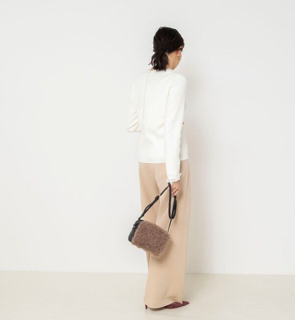 NOLLEY'S sophi「【NOLLEY&rsquo;S mgr.松葉別注・一部WEB限定色】《セットアップ》ツイルバイヤス洗練美脚パンツ」|その他|