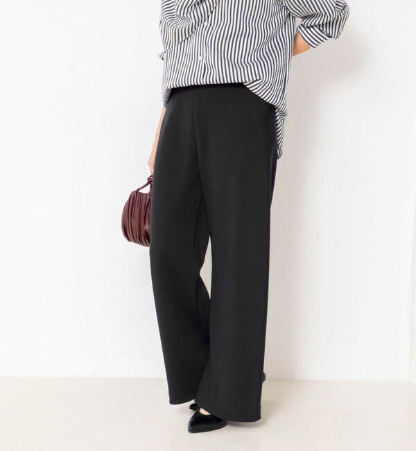 NOLLEY'S sophi「【NOLLEY&rsquo;S mgr.松葉別注・一部WEB限定色】《セットアップ》ツイルバイヤス洗練美脚パンツ」|その他|