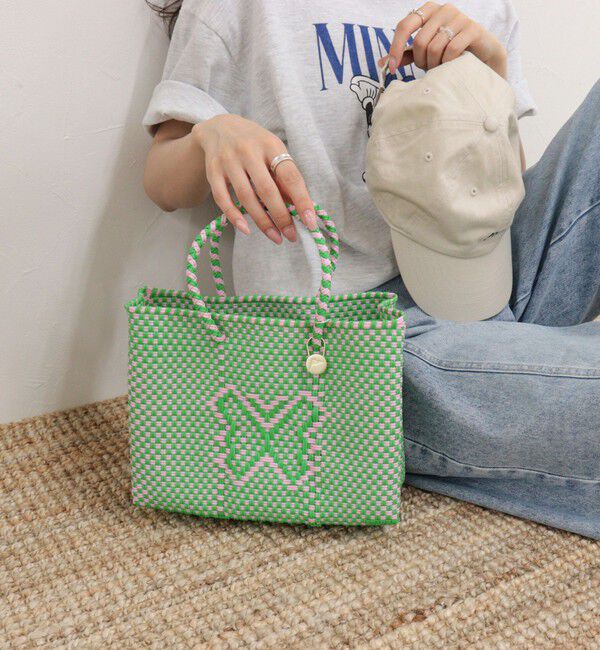 fredy emue「【Letra/レトラ】モチーフMINIメルカドバッグ」|かごバッグ|