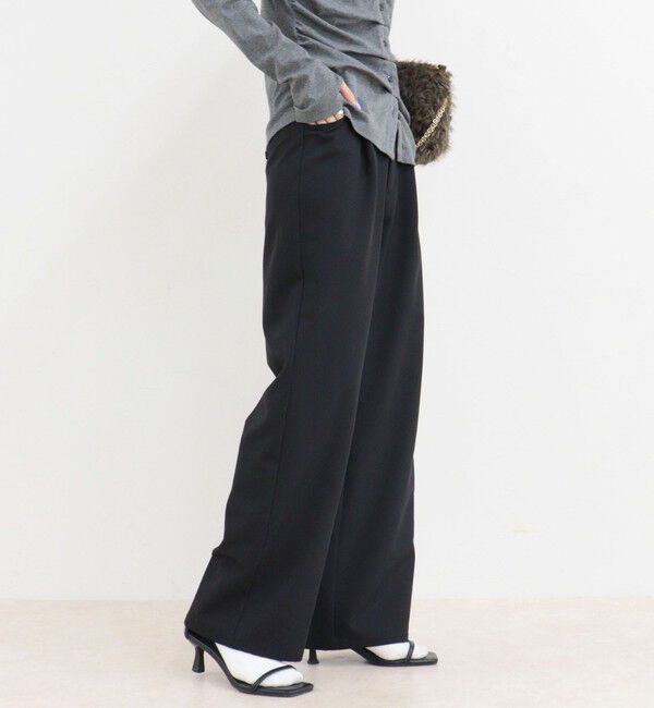fredy emue「TRタックストレートパンツ」|チノ|